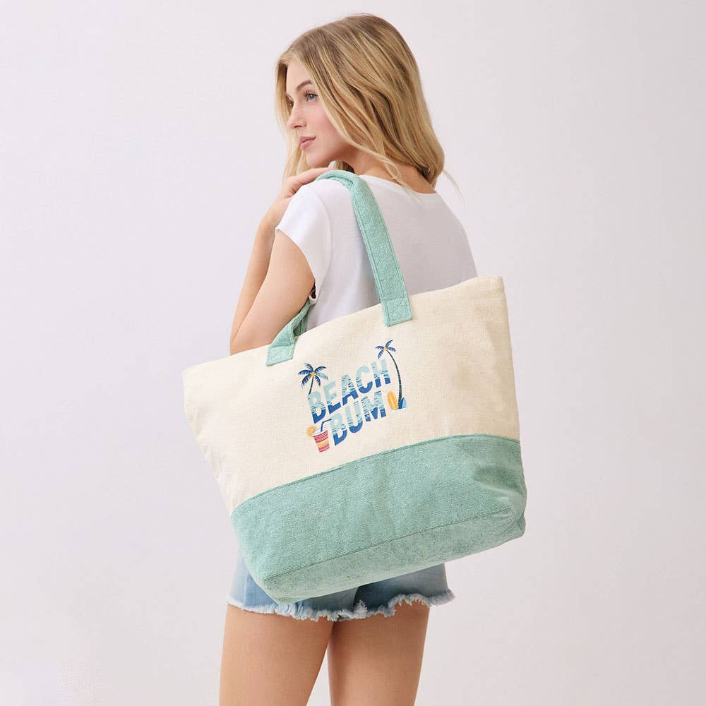 Sac fourre-tout Message Terry BEACH BUM