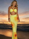 Three-Piece Separated Bathing Suit, Slim Fit Beach Wear
