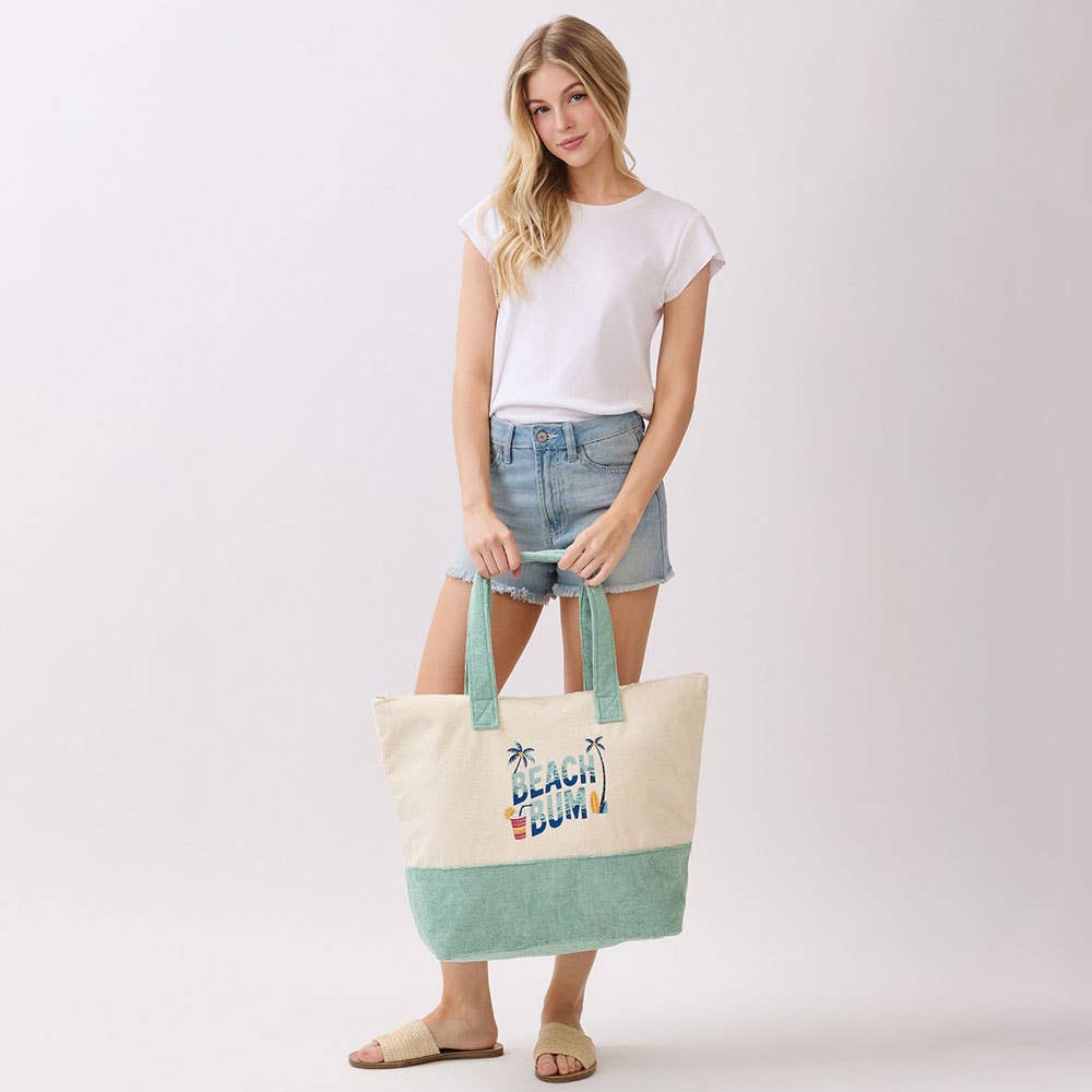 Sac fourre-tout Message Terry BEACH BUM